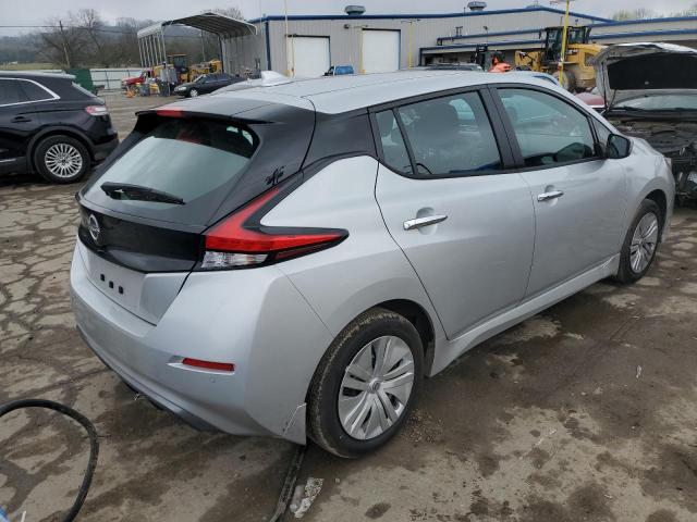 1N4AZ1BV7PC554434 - 2023 NISSAN LEAF S SILVER photo 3