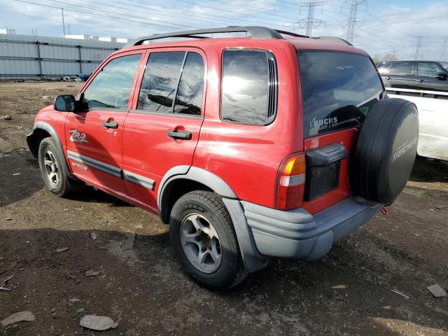 2CNBJ734546900978 - 2004 CHEVROLET TRACKER ZR2 RED photo 2