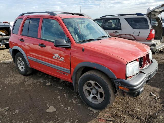 2CNBJ734546900978 - 2004 CHEVROLET TRACKER ZR2 RED photo 4