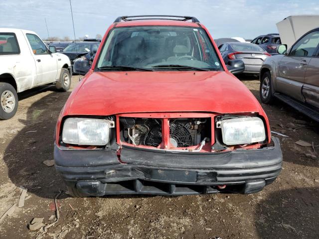 2CNBJ734546900978 - 2004 CHEVROLET TRACKER ZR2 RED photo 5