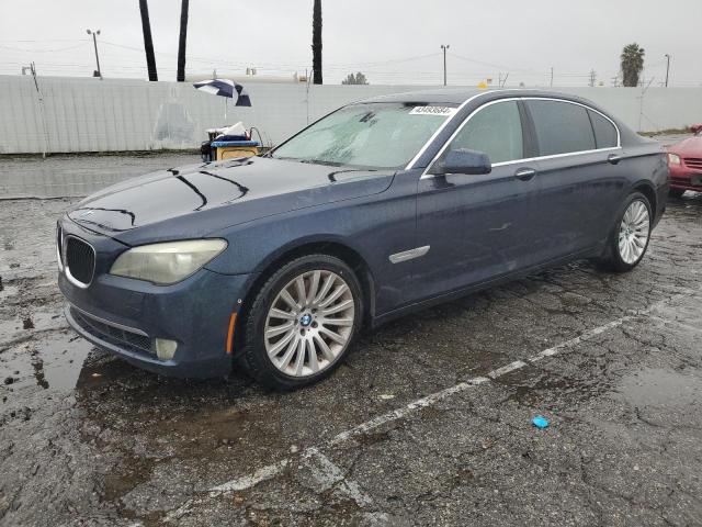 WBAKB83549CY62073 - 2009 BMW 750 LI BLUE photo 1