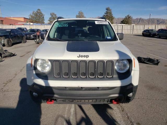 ZACCJBCT5GPC68381 - 2016 JEEP RENEGADE TRAILHAWK WHITE photo 5