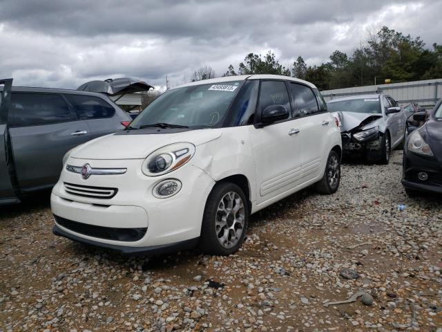 ZFBCFAAH5EZ003889 - 2014 FIAT 500L POP WHITE photo 1