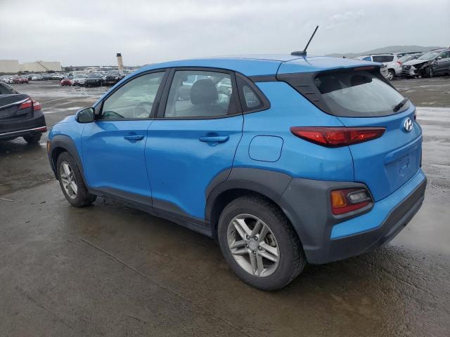 KM8K12AA1KU385584 - 2019 HYUNDAI KONA SE BLUE photo 2