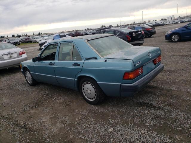 WDBDA28D1NF894272 - 1992 MERCEDES-BENZ 190 E 2.3 TURQUOISE photo 2