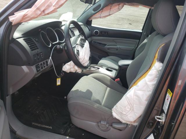 5TFUU4EN4FX133684 - 2015 TOYOTA TACOMA ACCESS CAB გრაფიტი ფოტო 7