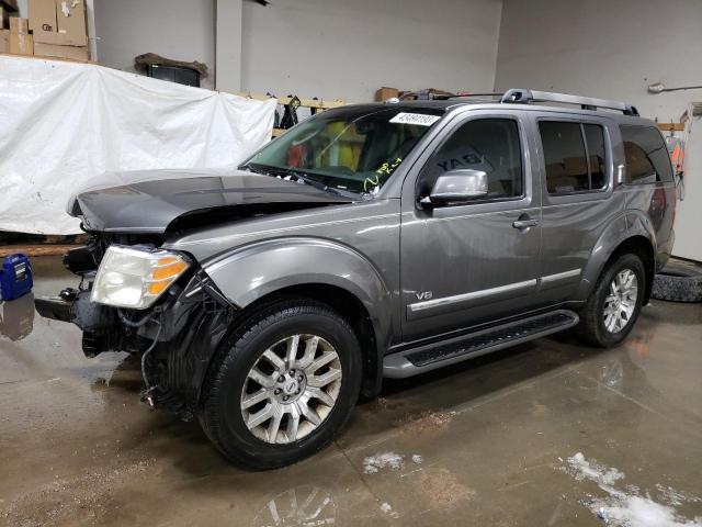 5N1BR18B38C613472 - 2008 NISSAN PATHFINDER LE 灰色 照片 1