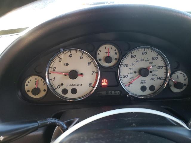 JM1NB353620220539 - 2002 MAZDA MX-5 MIATA BASE BLUE photo 9