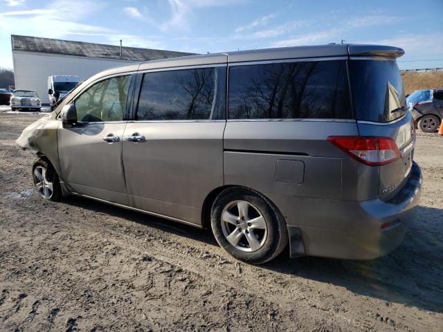 JN8AE2KP8D9066099 - 2013 NISSAN QUEST S GRAY photo 2