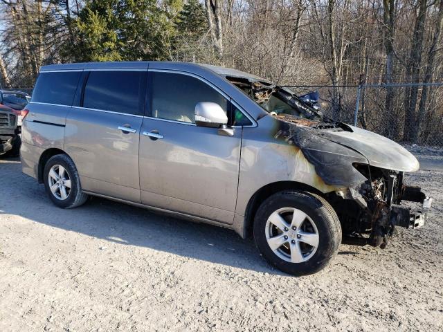 JN8AE2KP8D9066099 - 2013 NISSAN QUEST S GRAY photo 4