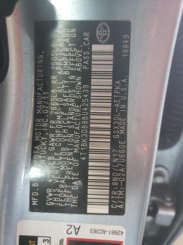 4T1BK3DB8BU425439 - 2011 TOYOTA AVALON BASE 蓝色 照片 12