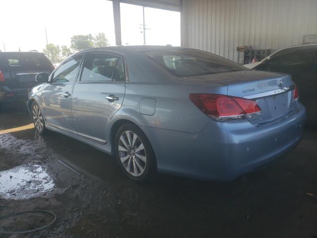 4T1BK3DB8BU425439 - 2011 TOYOTA AVALON BASE BLUE photo 2