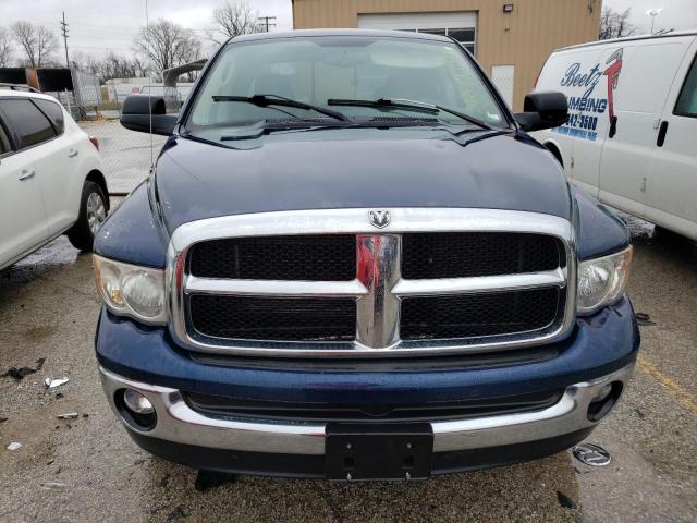 1D7KU28D24J172634 - 2004 DODGE RAM 2500 S BLUE photo 5