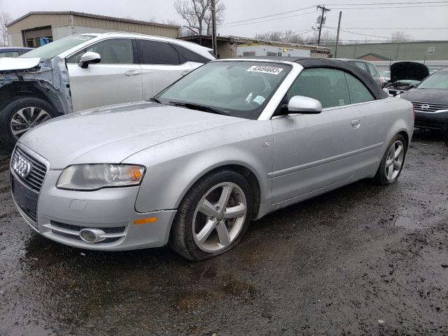 WAUDH48H58K015778 - 2008 AUDI A4 3.2 CABRIOLET QUATTRO SILVER photo 1