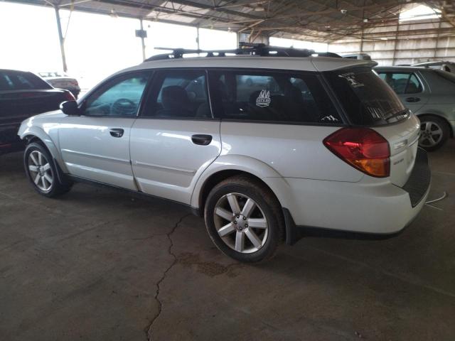 4S4BP61C977332760 - 2007 SUBARU LEGACY OUTBACK 2.5I WHITE photo 2