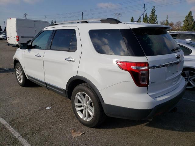 1FM5K7D82FGC39926 - 2015 FORD EXPLORER XLT WHITE photo 2