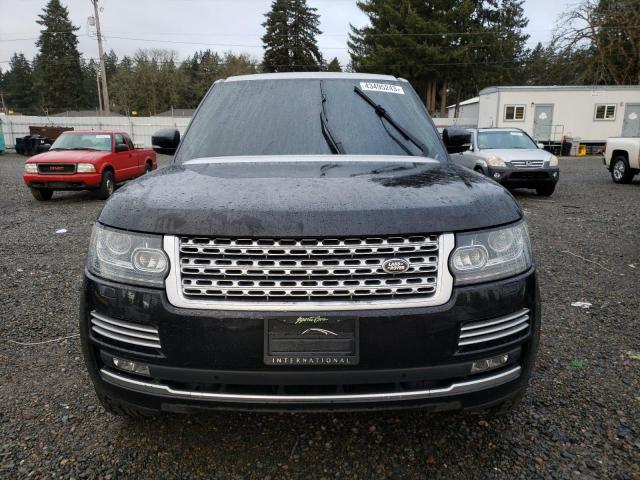 SALGS2DF7DA106327 - 2013 LAND ROVER RANGE ROVE HSE BLACK photo 5