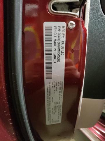 2C4RC3GG8MR545006 - 2021 CHRYSLER PACIFICA LIMITED RED photo 13