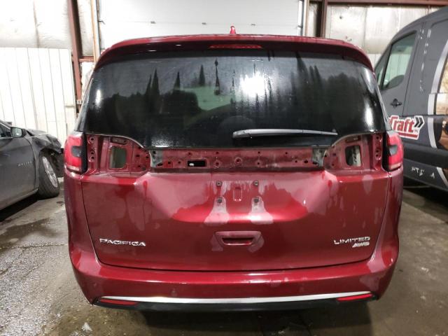 2C4RC3GG8MR545006 - 2021 CHRYSLER PACIFICA LIMITED RED photo 6