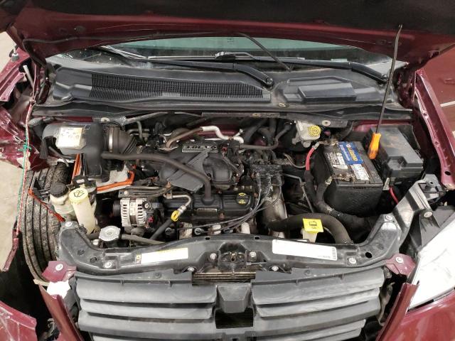 2D8HN54149R519996 - 2009 DODGE GRAND CARA SXT BURGUNDY photo 12