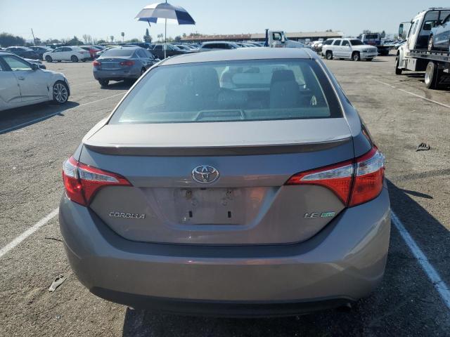 2T1BPRHE1GC645524 - 2016 TOYOTA COROLLA ECO GRAY photo 6