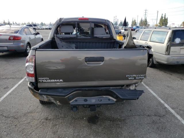 3TMJU62NX9M082026 - 2009 TOYOTA TACOMA DOUBLE CAB PRERUNNER BROWN photo 6