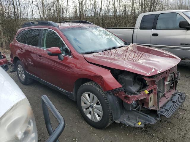 4S4BSAFC3F3235196 - 2015 SUBARU OUTBACK 2.5I PREMIUM RED photo 4