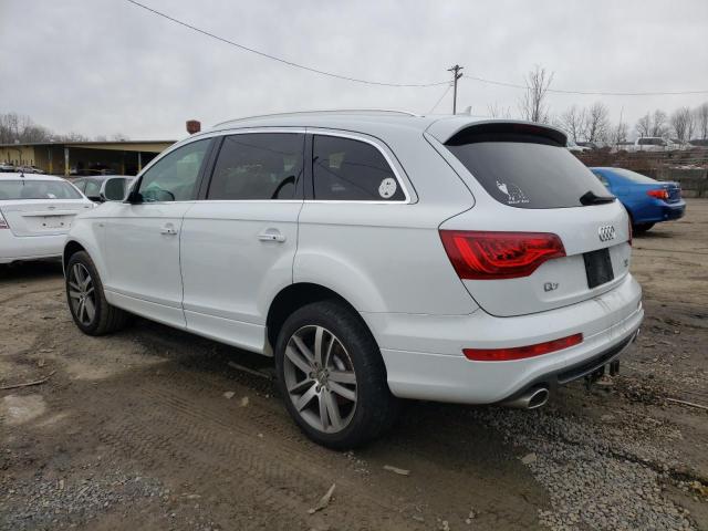 WA1WMAFE1DD006700 - 2013 AUDI Q7 PRESTIGE WHITE photo 2