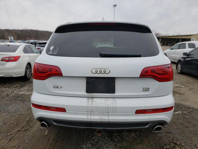 WA1WMAFE1DD006700 - 2013 AUDI Q7 PRESTIGE WHITE photo 6