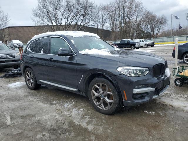 5UXTS1C01L9D50246 - 2020 BMW X3 XDRIVE30E CHARCOAL photo 4