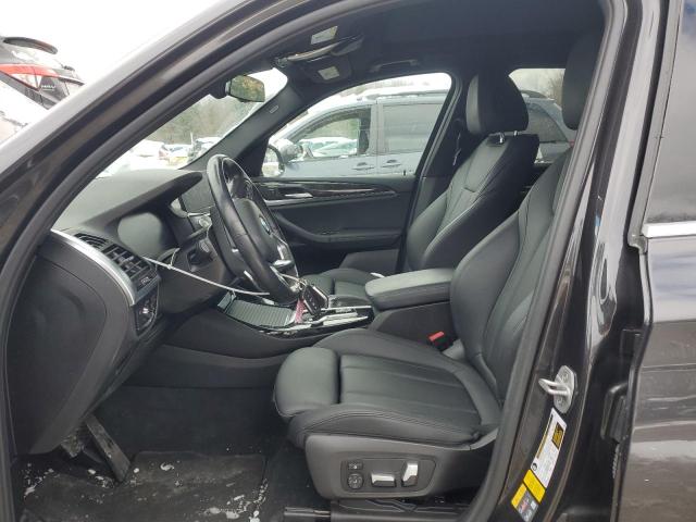 5UXTS1C01L9D50246 - 2020 BMW X3 XDRIVE30E CHARCOAL photo 7