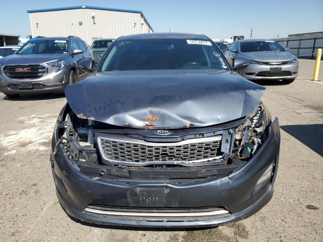 KNAGN4AD4E5065806 - 2014 KIA OPTIMA HYB GRAY photo 5