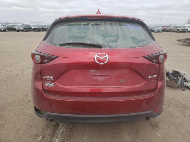 JM3KFBBM4J0348265 - 2018 MAZDA CX-5 SPORT RED photo 6