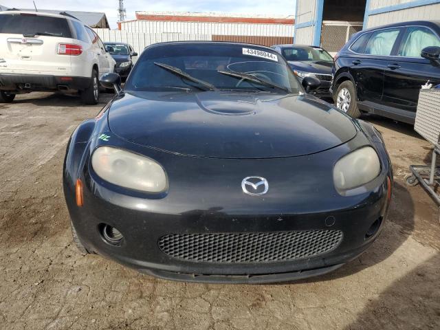 JM1NC25F180154220 - 2008 MAZDA MX-5 MIATA BLACK photo 5