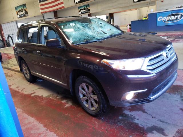 5TDBK3EH6CS142521 - 2012 TOYOTA HIGHLANDER BASE أسود صورة 4