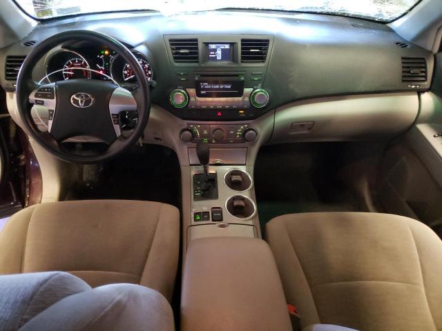 5TDBK3EH6CS142521 - 2012 TOYOTA HIGHLANDER BASE أسود صورة 8