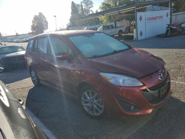 JM1CW2DL0F0178723 - 2015 MAZDA 5 GRAND TOURING MAROON photo 4