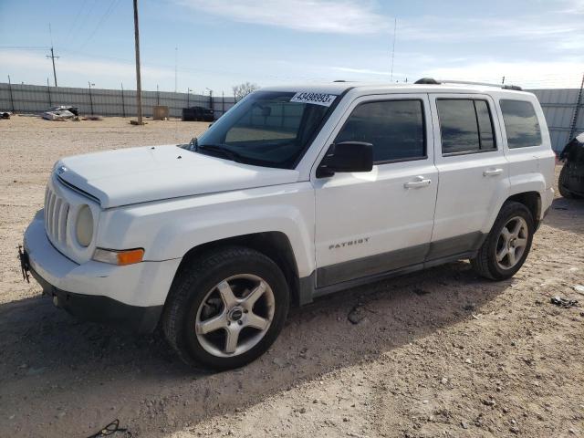 1J4NT4GB1BD287169 - 2011 JEEP PATRIOT LATITUDE WHITE photo 1