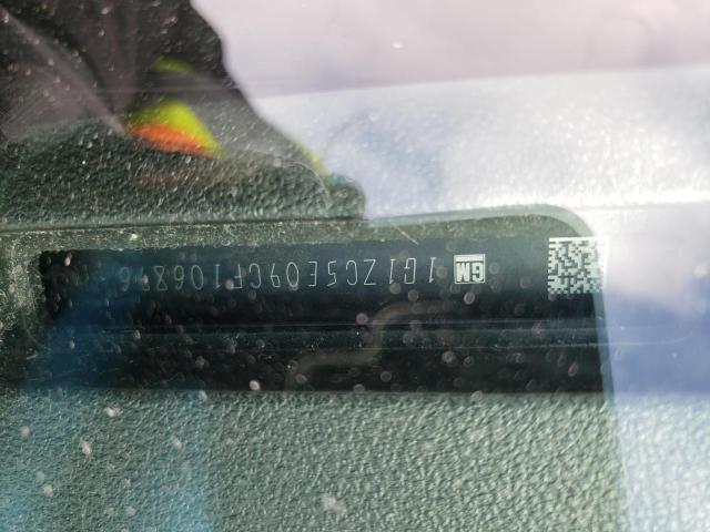 1G1ZC5E09CF106896 - 2012 CHEVROLET MALIBU 1LT ვერცხლისფერი ფოტო 12