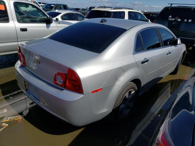 1G1ZC5E09CF106896 - 2012 CHEVROLET MALIBU 1LT ვერცხლისფერი ფოტო 3