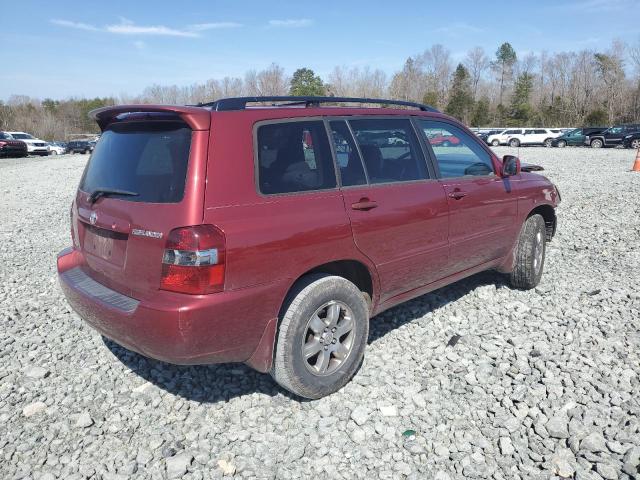 JTEHP21A170197395 - 2007 TOYOTA HIGHLANDER SPORT BURGUNDY photo 3