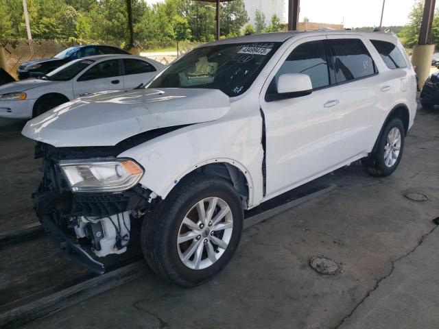 1C4RDJFG3LC345614 - 2020 DODGE DURANGO SSV WHITE photo 1