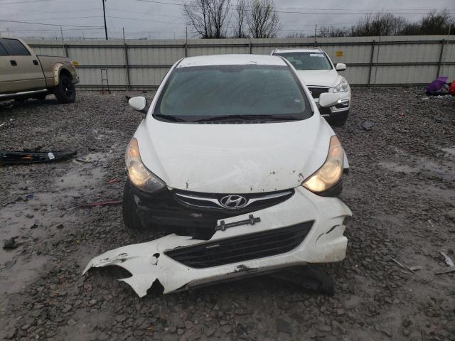 5NPDH4AE5DH230783 - 2013 HYUNDAI ELANTRA GLS WHITE photo 5