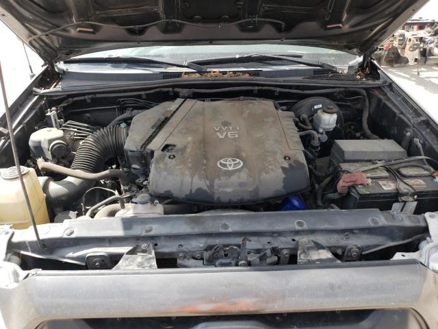 3TMJU4GN2EM163299 - 2014 TOYOTA TACOMA DOUBLE CAB PRERUNNER GRAY photo 11