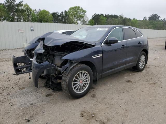 SADCS2FX3KA610032 - 2019 JAGUAR F-PACE BLUE photo 1