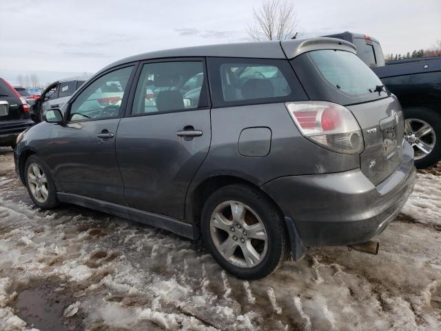 2T1KR32E85C894822 - 2005 TOYOTA COROLLA MA XR GRAY photo 2