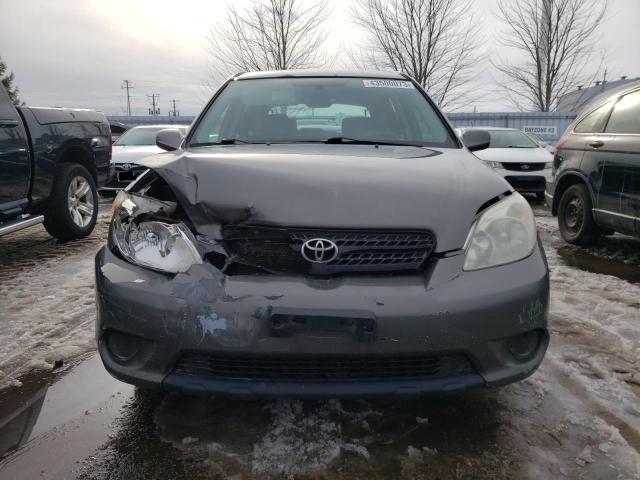 2T1KR32E85C894822 - 2005 TOYOTA COROLLA MA XR GRAY photo 5