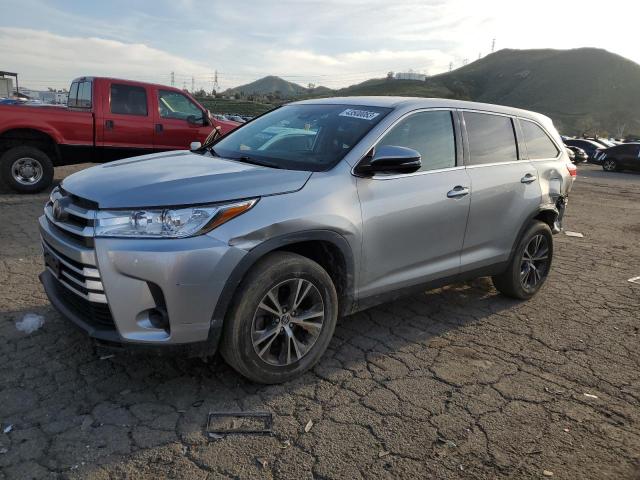 5TDZARFH1KS045227 - 2019 TOYOTA HIGHLANDER LE SILVER photo 1