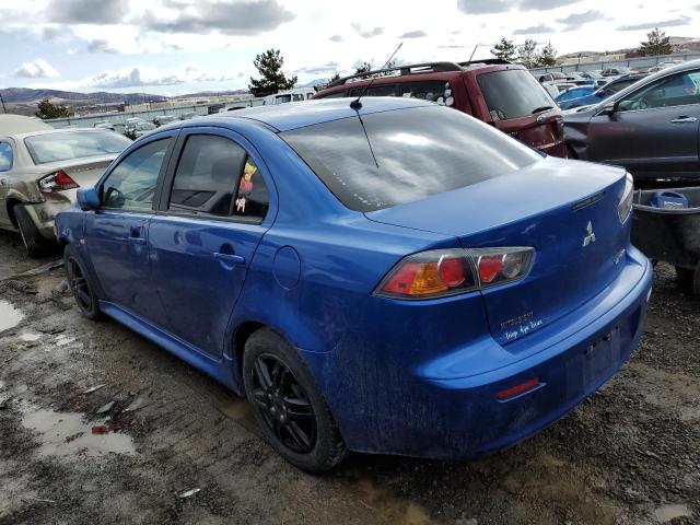 JA32U2FU3BU024175 - 2011 MITSUBISHI LANCER ES/ES SPORT BLUE photo 2