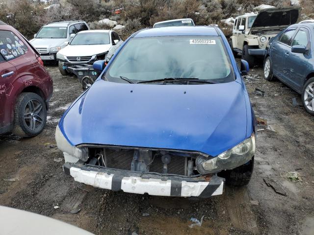 JA32U2FU3BU024175 - 2011 MITSUBISHI LANCER ES/ES SPORT BLUE photo 5